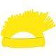 a yellow u foam mohawk novelty hat