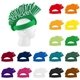 a group of foam mohawk novelty hat