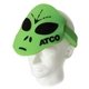 a group of foam alien band adjustable hat
