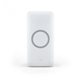 aerial view a white chi - charge pro 10, 000 mah power bank, image 1 of 3