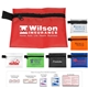 a group of tag - a - long 7 piece healthy living pack components inserted into zipper pouch