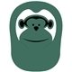 a dark green 342 monkey popup visor