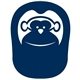 a navy 289 monkey popup visor