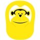 a yellow u monkey popup visor