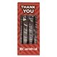 a group of pretzel rods - dark chocolate with white drizzle