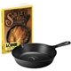 a black lodge(r) 8 cast iron / skillet full cookbook gift set