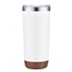 a white cork bottom maddox 20 oz vacuum insulated tumbler