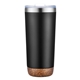 a black cork bottom maddox 20 oz vacuum insulated tumbler