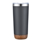a gray cork bottom maddox 20 oz vacuum insulated tumbler