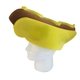 aerial view a group of foam hot dog novelty hat, image 1 of 4