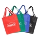 a group of non - woven tote bag w / reinforced handles