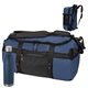 a navy blue sports waterproof duffel kit