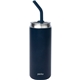 aerial view a navy perka(r) cooley 20 oz vacuum insulated hot / cold tumbler, image 1 of 4