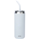 aerial view a white perka(r) cooley 20 oz vacuum insulated hot / cold tumbler, image 1 of 4