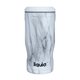aerial view a white liquid fusion(r) icy bev kooler(r) 4- in -1 double wall stainless steel can cooler / tumbler, image 1 of 5
