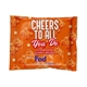 a orange/champagne candy by color 2 oz full color digibag with gummy bears