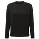 aerial view a black tridri ladies billie side - zip sweatshirt, image 1 of 6