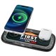a group of roselle 2- in -1 wireless charger with blue led ring