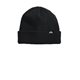 a black spacecraft index beanie