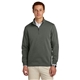 aerial view a windsor grey brooks brothers(r) double - knit 1/4- zip, image 1 of 5