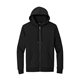 aerial view a deep black brooks brothers(r) double - knit full - zip hoodie, image 1 of 5