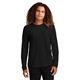 aerial view a black district(r) featherweight french terry(tm) long sleeve crewneck, image 1 of 5
