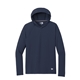 aerial view a true navy new era(r) power long sleeve hoodie, image 1 of 5