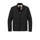 aerial view a deep black brooks brothers(r) quilted jacket, image 1 of 5