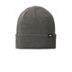 a dark grey heather travismathew solid cuffed beanie