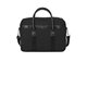 aerial view a black brooks brothers(r) wells briefcase, image 1 of 3