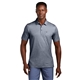 aerial view a blue nights heather travismathew oceanside heather pocket polo, image 1 of 5