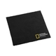 aerial view a black galaxy screen cleaning cloth, image 1 of 2
