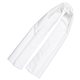 aerial view a white the spacesaver 30 x 60 full color ultra - thin recycled polyester beach / yoga towel, image 1 of 10