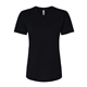 aerial view a black next level - womens cvc relaxed t - shirt, image 1 of 3