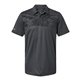 aerial view a grey six adidas - camo chest print polo, image 1 of 3