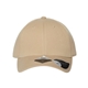 aerial view a khaki atlantis headwear - sustainable structured cap, image 1 of 3