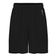 aerial view a black badger - sweatless shorts, image 1 of 3