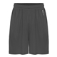 aerial view a graphite badger - sweatless shorts, image 1 of 3