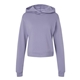 aerial view a dark lavender bella + canvas - womens classic hoodie, image 1 of 3