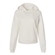 aerial view a vintage white bella + canvas - womens classic hoodie, image 1 of 3