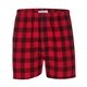 aerial view a red/ black buffalo boxercraft - double brushed flannel boxers, image 1 of 2