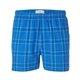 aerial view a royal field day plaid boxercraft - double brushed flannel boxers, image 1 of 2