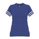 aerial view a royal/ oxford badger - womens tri - blend fan t - shirt, image 1 of 3