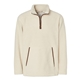 aerial view a natural boxercraft - everest quarter - zip fleece pullover, image 1 of 3