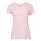aerial view a pale pink heather boxercraft - womens tri - blend t - shirt, image 1 of 2