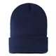 a navy cap america - usa - made sustainable cuffed beanie