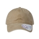aerial view a khaki/ camo infinity her - womens pigment - dyed with fashion undervisor cap, image 1 of 4