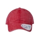 aerial view a red/ leopard infinity her - womens pigment - dyed with fashion undervisor cap, image 1 of 4