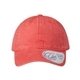 aerial view a sherbet/ stripes infinity her - womens pigment - dyed with fashion undervisor cap, image 1 of 4