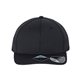 aerial view a black atlantis headwear - sustainable honeycomb cap, image 1 of 3